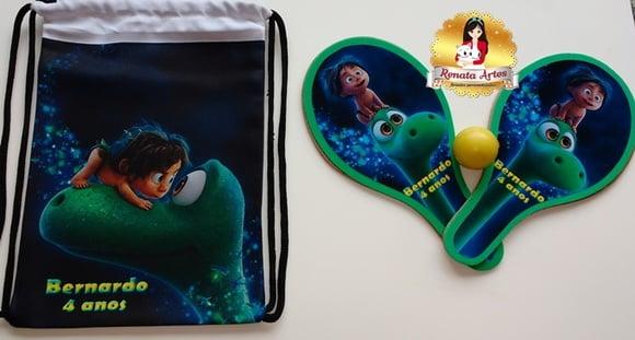 Mochila Ping Pong Tema o Bom Dinossauro