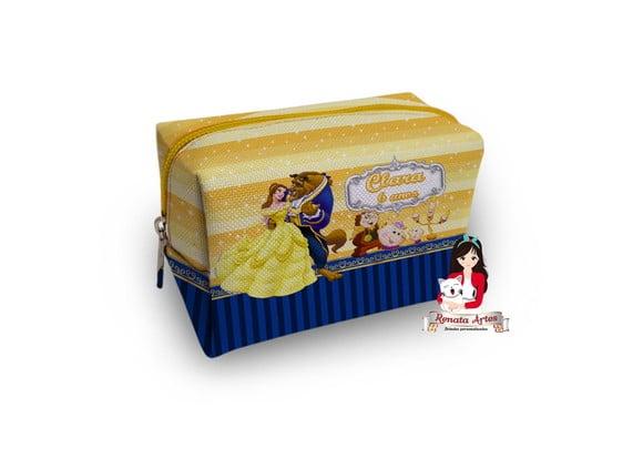 Necessaire Box Personalizado a Bela e a Fera