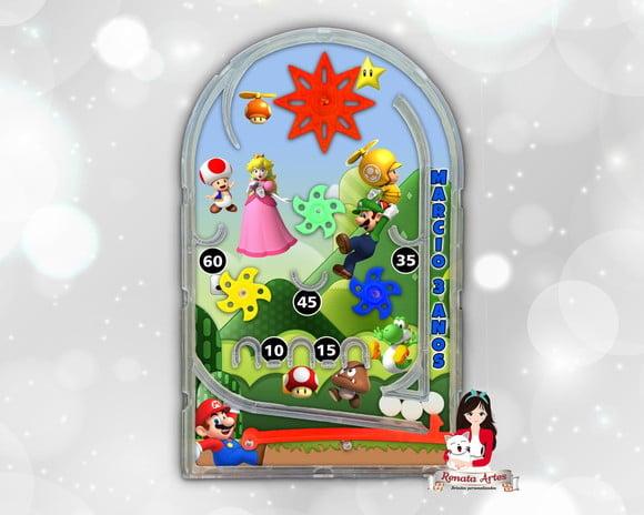 Pinball Fliperama Super Mario