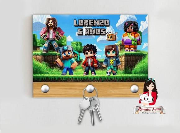 Porta Chaves Minecraft Filme