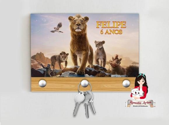 Porta Chaves Rei Leão Mufasa