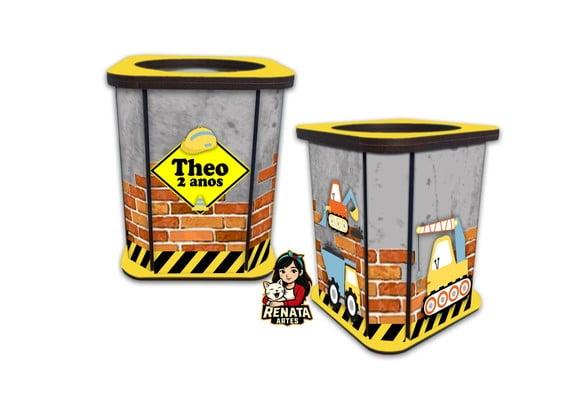 Porta Lápis Construção
