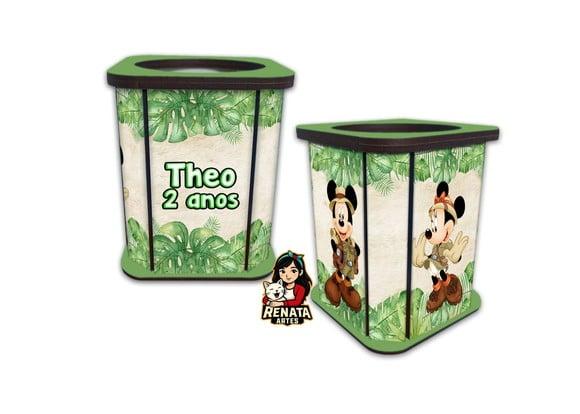Porta Lápis Mickey Safari