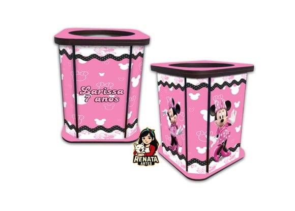 Porta Lápis Minnie Rosa