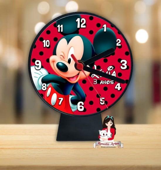 Relógio de Mesa Mickey