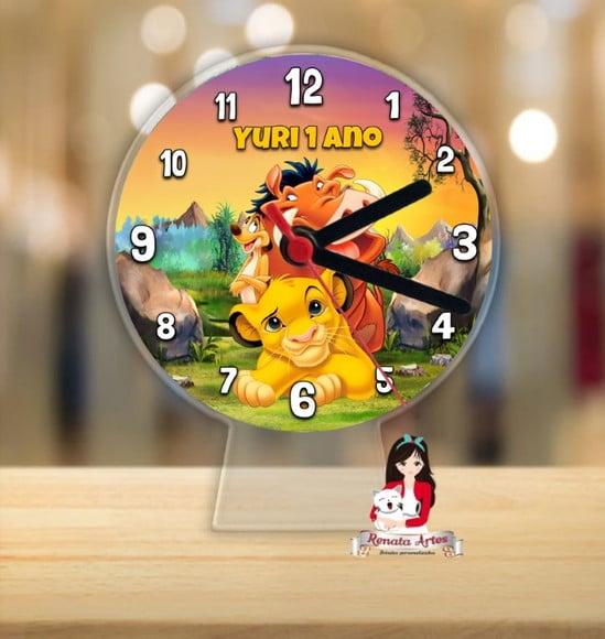Relógio de Mesa o Rei Leão