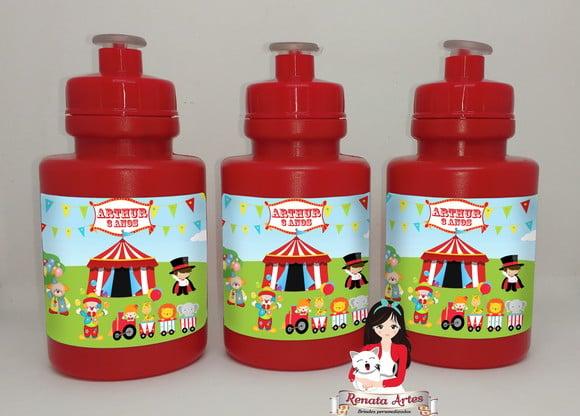 Squeeze Personalizado Tema Circo 2