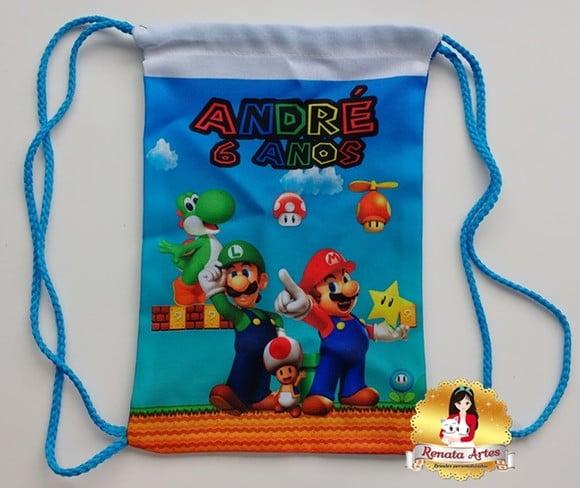 Super Mario Bross - Mochila Personalizada