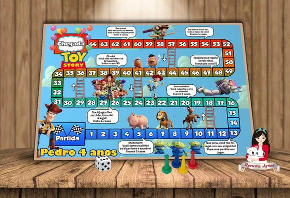 Tabuleiro Educativo Toy Story