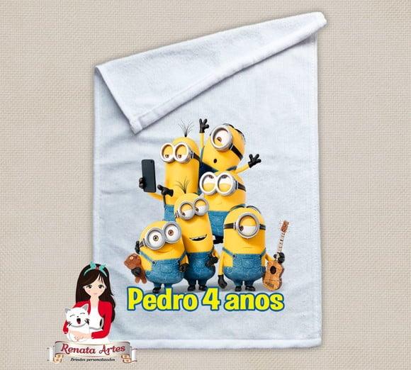 Toalhinha Personalizada Minions