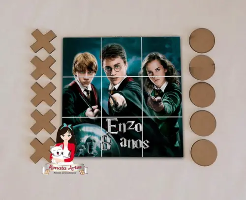 Jogo da Velha Personalizado Fazendinha