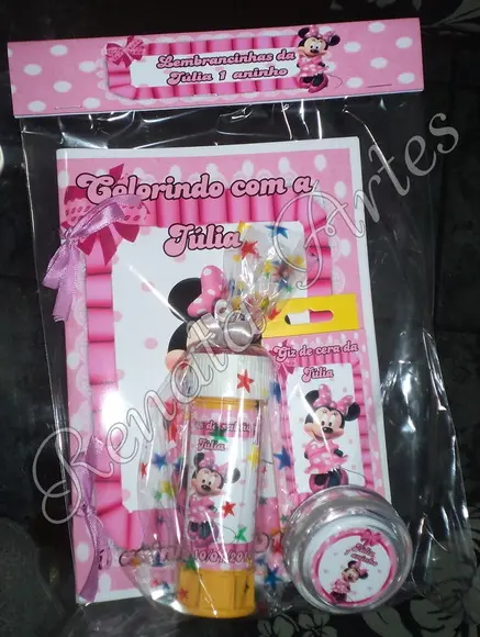 Kit Alegria Minnie Rosa