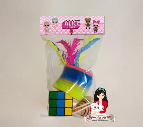 Kit Brinquedos Retrô Tema Lol Surprise