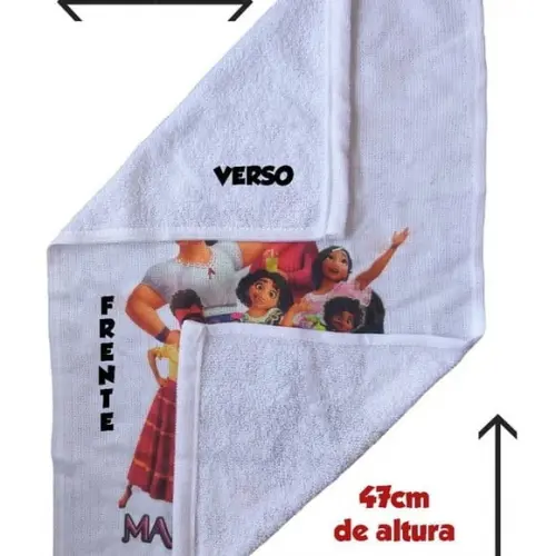 Toalhinha Personalizada Barbie Nova