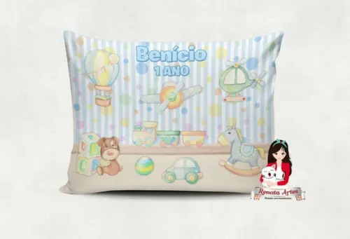 Almofada Brinquedos Vintage