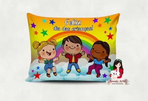 Almofada Personalizada Dia das Crianças 2024