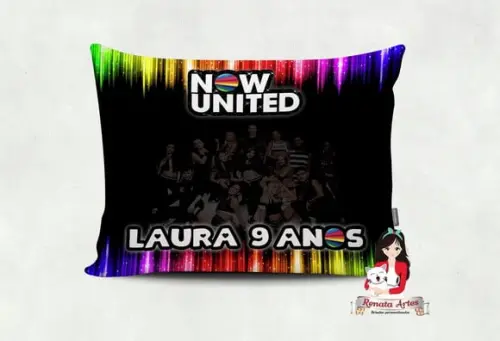 Almofada Personalizada Now United