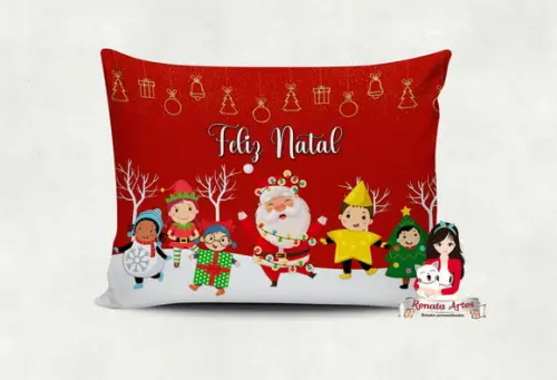 Almofada Personalizada Tema Natal Novo