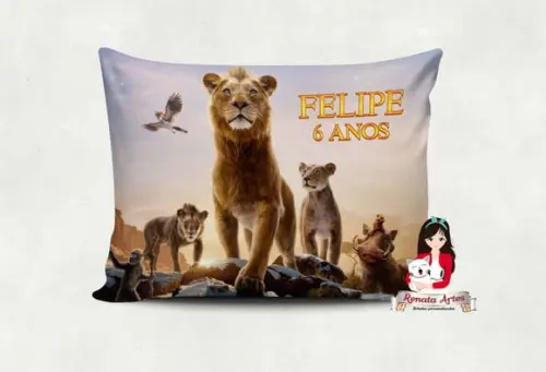 Almofada Rei Leão Mufasa