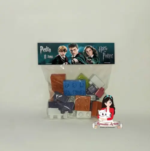 Bloco de Montar Personalizado Harry Potter