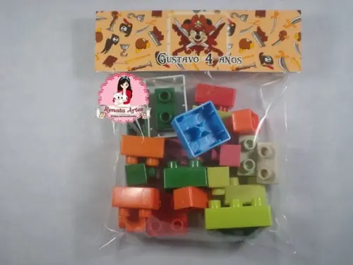 Blocos de Montar Mickey Pirata
