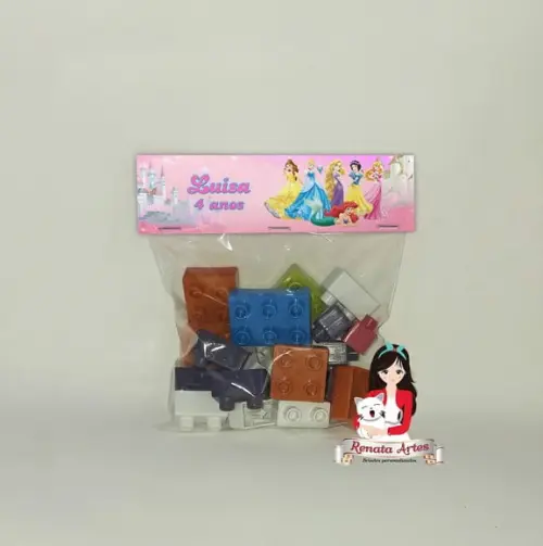 Blocos de Montar Princesas Disney