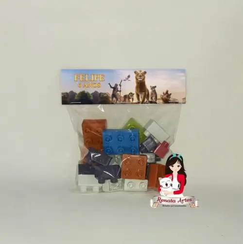 Blocos de Montar Rei Leão Mufasa