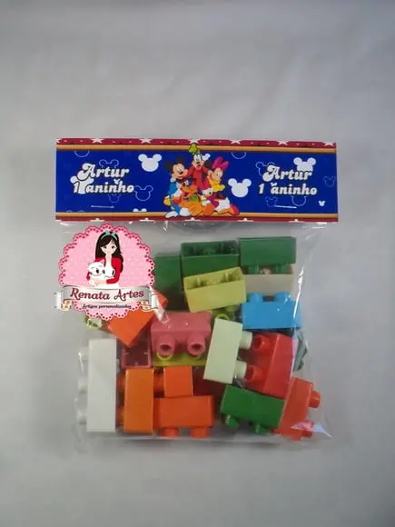 Blocos de Montar Turma do Mickey