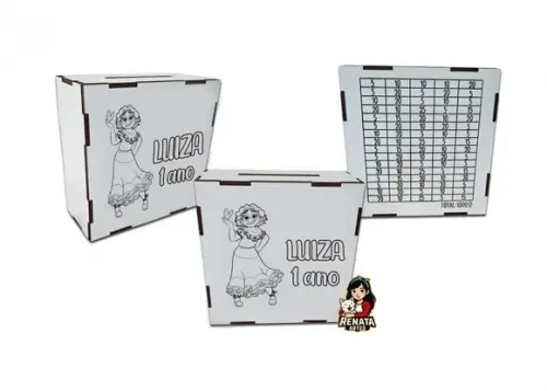 Cofrinho Personalizado Encanto Lembrancinha