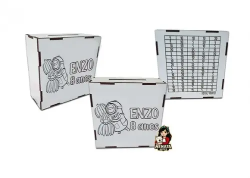 Cofrinho Personalizado Minions Lembrancinha
