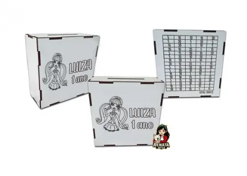 Cofrinho Personalizado Monster High Lembrancinha