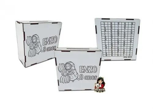 Cofrinho Personalizado Monster High Lembrancinha