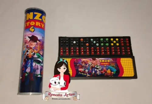 Dominó + pega varetas personalizado Toy story 4