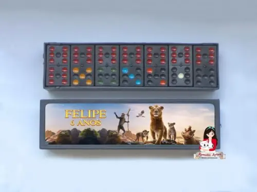 Dominó Rei Leão Mufasa