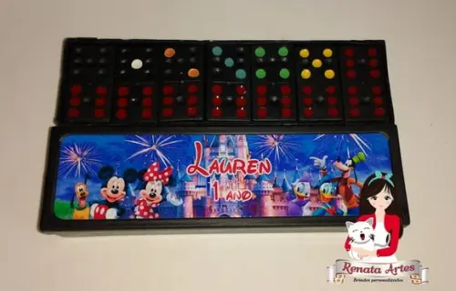 Dominó Personalizado Turma Disney