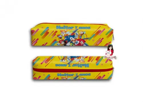 Estojo Personalizado Sonic
