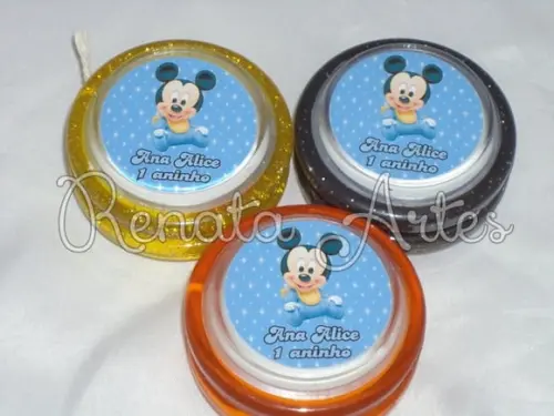 Ioio Mickey Baby Azul