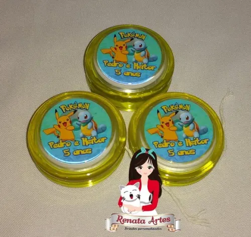 Ioiô Personalizado Tema Pokémon