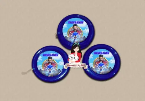 Ioiô Personalizado Sonic Filme 2020