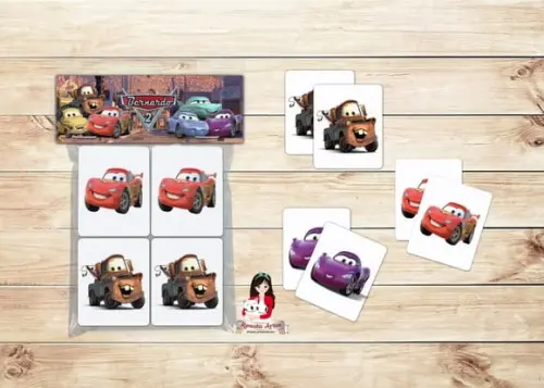 Jogo da Memória Carros