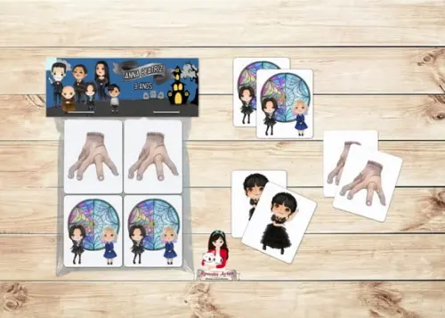 Jogo da Memória Wandinha