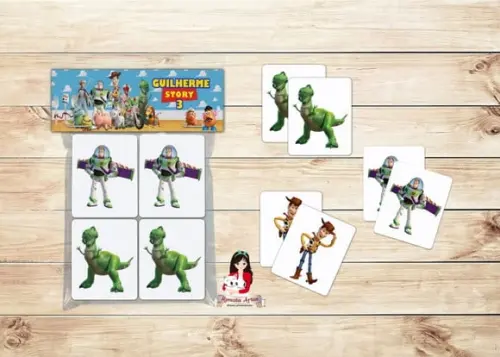 Jogo da Memória Toy Story