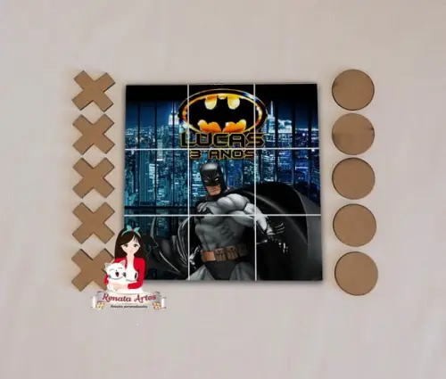 Jogo da Velha Personalizado Batman