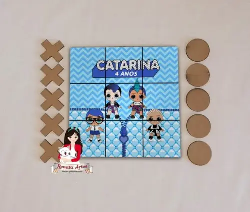 Jogo da Velha Personalizado Lol Boy
