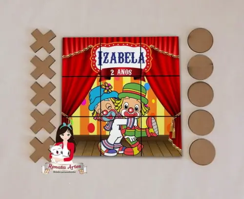 Jogo da Velha Personalizado Patati Patatá