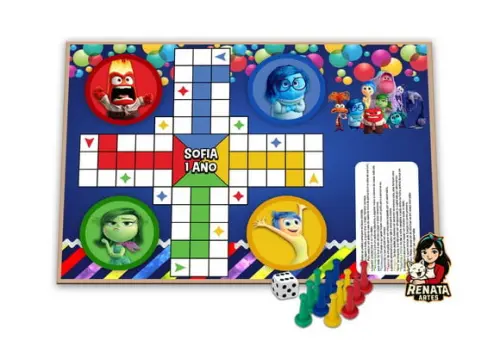 Jogo de Ludo Personalizado Divertidamente