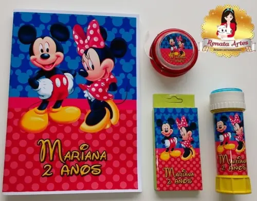 Kit Alegria Mickey e Minnie