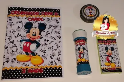 Kit Alegria Mickey Poá