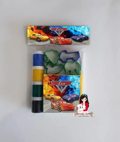Kit Artes Personalizado Carros Disney