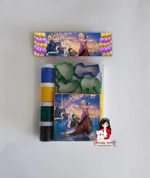 Kit Artes Personalizado Enrolados Rapunzel